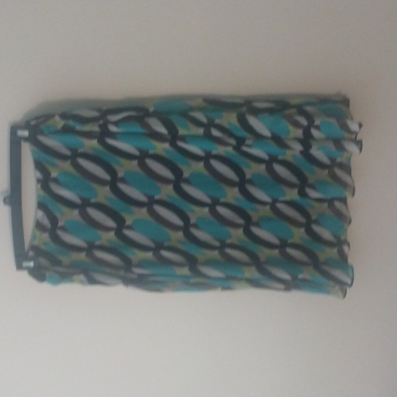 NWOT Size 22W Beautiful skirt Turquoise. Great condition. - Picture 6 of 6